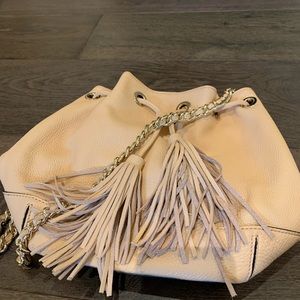 Rebecca Minkoff Peach/Cream Bucket Bag